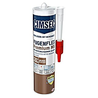 Cimsec Naturstein- & Marmorsilikon Fugenflex Premium MS (Dunkelgrau, 310 ml, MEKO-freie Basis)