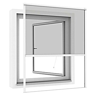 Windhager Insektenschutz-Fensterrollo IS Plus (100 x 160 cm, Weiß)