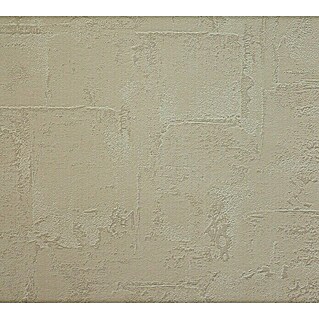 Dutch Wallcoverings Vinylbehang Uni Beige (Beige, Uni, 10 x 0,53 m)