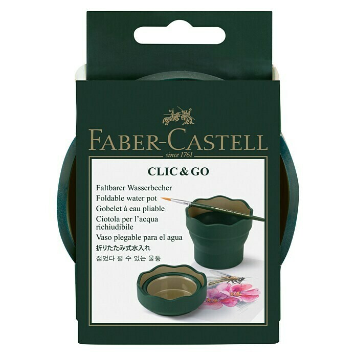 Faber-Castell Wasserbecher Clic & Go 