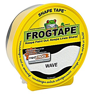 Frogtape Kreativklebeband Shape Tape (Wave, 22,8 m x 46 mm)