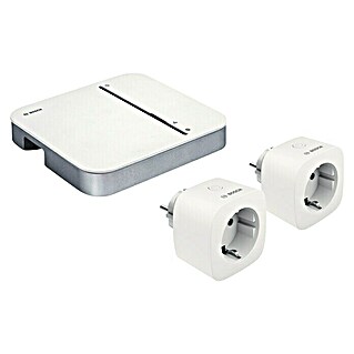 Bosch Smart Home Starter-Set Clever-Automationen (1x Bosch Smart Home Controller, 2x Bosch Smart Home Plug Compact)