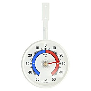 TFA Dostmann Fensterthermometer (Analog, Breite: 21 mm)