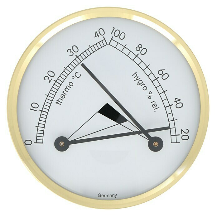 TFA Dostmann Thermo-Hygrometer (Analog, 7 cm)