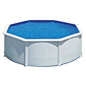 myPool Pool-Set Feeling (Durchmesser: 350 cm, Höhe: 120 cm, 11.000 l, Weiß)