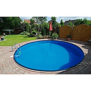 myPool Premium Pool-Set (Ø x H: 400 x 150 cm, 18 m³, Farbe Innenfolie: Blau)