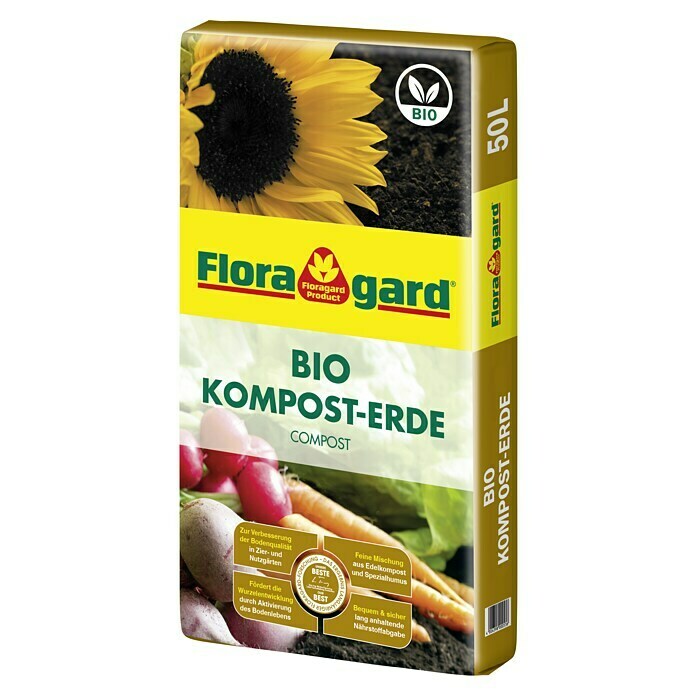 Floragard Bio-Erde Kompost 