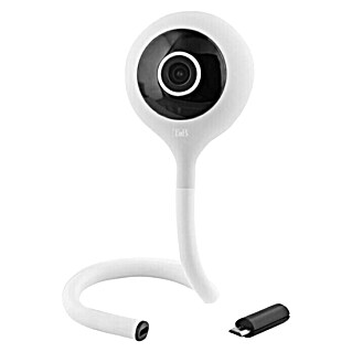 T'nB Nadzorna kamera Smart Home Wi-Fi (D x Š x V: 55 x 65 x 142 mm, Bijele boje)