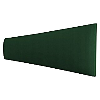 Fllow Deko-Wandpolster Velvet (Grün, 90 x 15 cm)