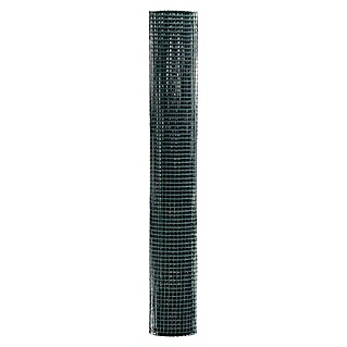 Malla metálica Electrosoldada (L x Al: 5 x 0,5 m, Alambre de acero, Verde, 19 mm)