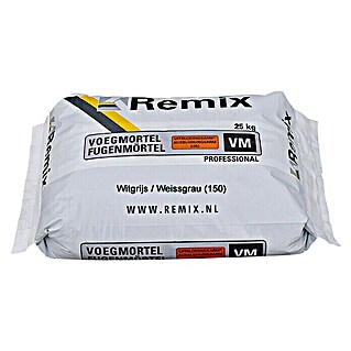 Remix Voegmortel UA witgrijs (25 kg, Witgrijs)