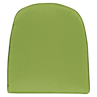 Doppler Sitzkissen Look gerundet (L x B x H: 43 x 48 x 4 cm, Grün, Polyester)