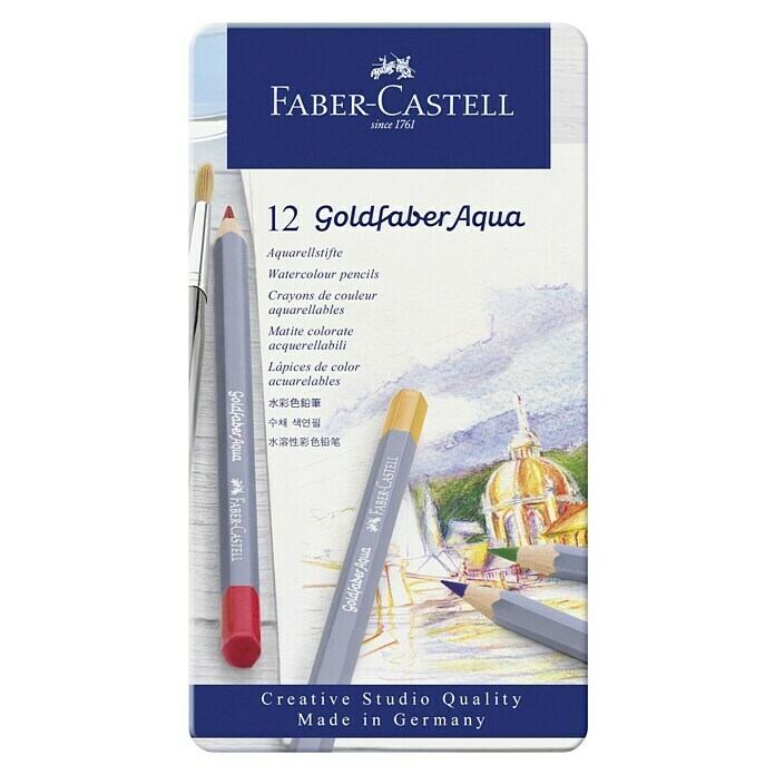 Faber Castell Aquarellstift-Set Goldfaber Aqua