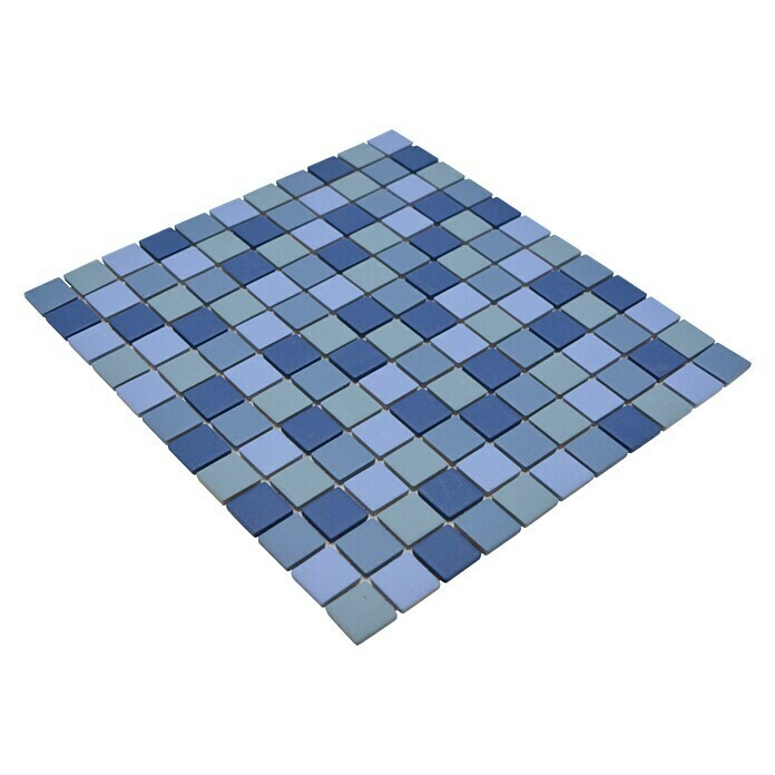 Mosaikfliese Mix JT AT 251 (33 x 30,2 cm, Blau, Matt)