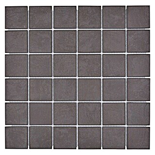 Mosaikfliese Quadrat Mix CD 220 (30,6 x 30,6 cm, Braun, Matt)