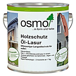 Osmo Holzschutz Öl-Lasur (Lärche - 702, 2,5 l, Seidenmatt)