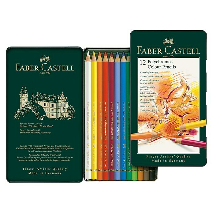 Faber Castell Farbstift-Set Polychromos