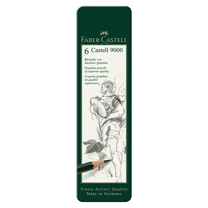 Faber Castell Bleistift-Set Castell 9000