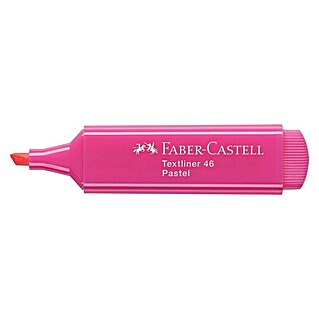 Faber-Castell Textmarker 46 Pastell (Purpurrosa, 1 mm - 5 mm, Keilspitze)