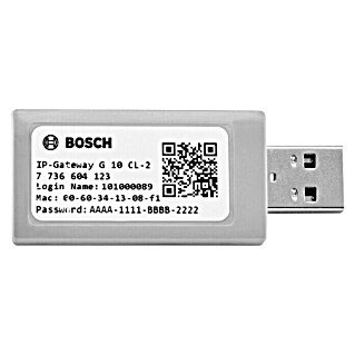 Bosch Módulo USB WiFi G10CL1 (Controlado por aplicación, Gris)