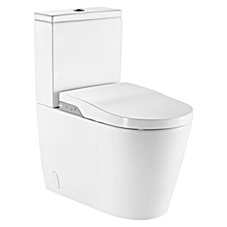 Roca Pack de WC In-Wash Inspira (Sin borde de descarga, Salida WC: Vertical, Blanco)