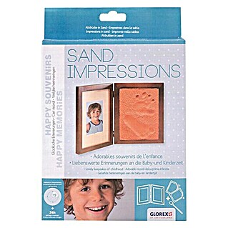 Glorex Bastel-Set Sand Impression (Geeignet für: Abdrücke)