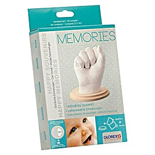 Glorex Bastel-Set Geschenkpackung Memories (Geeignet für: Abdrücke)