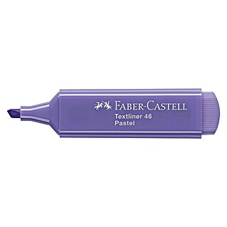 Faber-Castell Textmarker 46 Pastell (Flieder, 1 mm - 5 mm, Keilspitze)