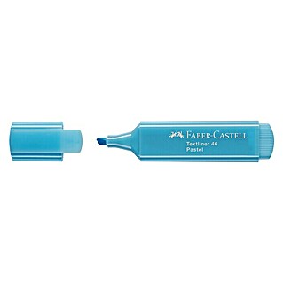 Faber-Castell Textmarker 46 Pastell (Lichtblau, 1 mm - 5 mm, Keilspitze)