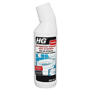 HG Limpiador higiénico gel para inodoro (500 ml, Botella)