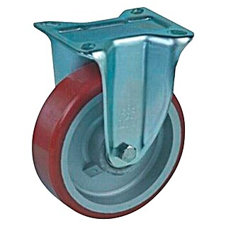 Fiksni kotač za transportna kolica (Promjer kotačića: 125 mm, Nosivost: 300 kg, Kuglični ležaj)