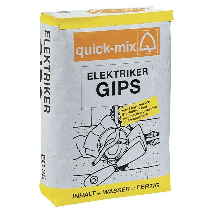 Quick-Mix Elektrikergips (25 kg)
