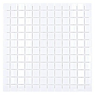 Mozaïektegel vierkant Eco Blanco VP100PUR (31,6 x 31,6 cm, Wit, Glanzend)
