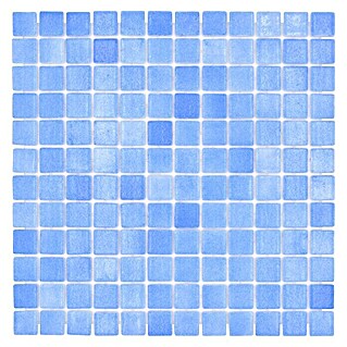 Mosaikfliese Eco Niebla VP110PAT (31,6 x 31,6 cm, Himmelblau, Matt)