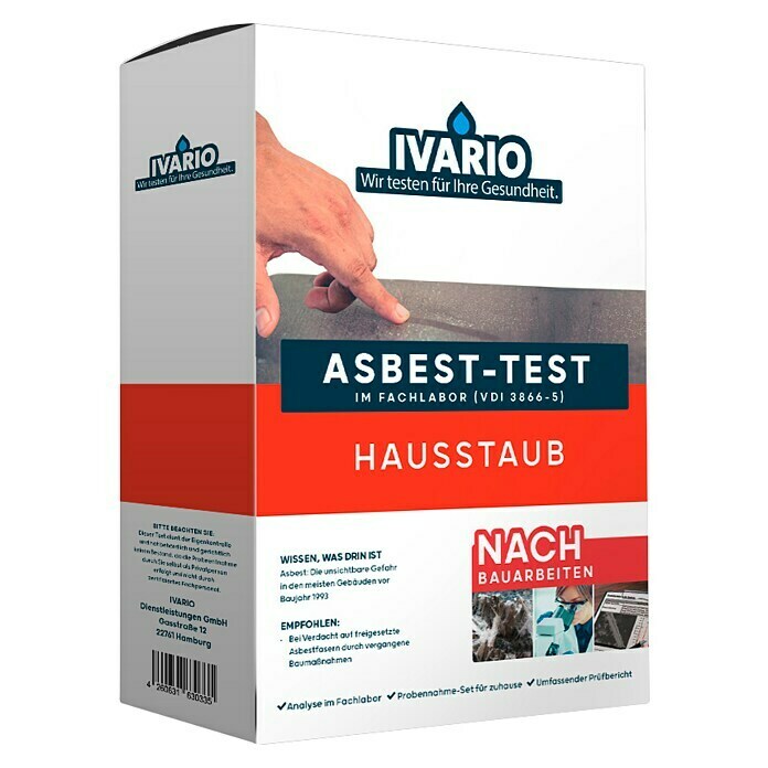 Kann ich mich auf Asbest testen lassen?