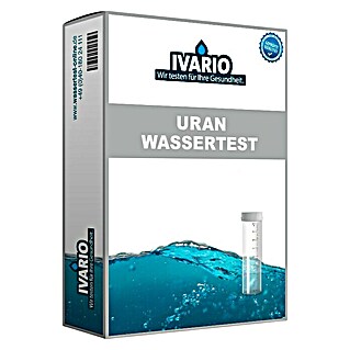 Ivario Wasseranalyse Uran (Analyse im akkreditierten Wasserlabor, Anzahl Prüfwerte: 1)