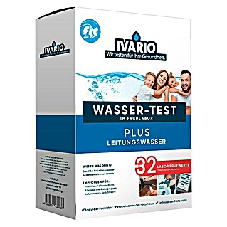 Ivario Wasseranalyse Plus Leitungswasser (Analyse im Fachlabor, Anzahl Prüfwerte: 32)