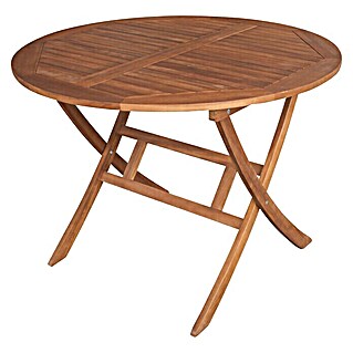 Sklopivi stol Diana (D x Š x V: 107 x 107 x 75 cm, Drvo)