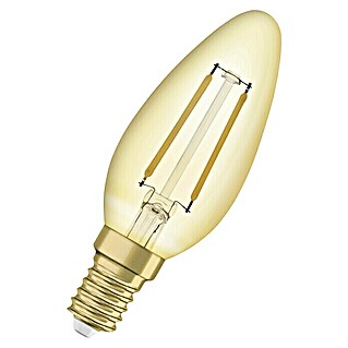 Osram Vintage 1906 LED-Leuchtmittel Classic B (E14, 2,5 W, B35, 220 lm)