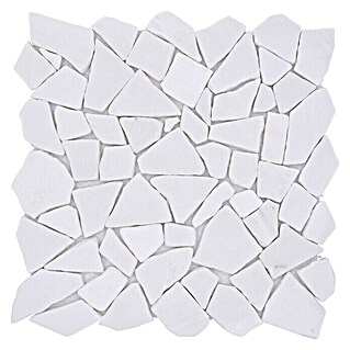 Mosaikfliese Uni CIOT 206 (31,5 x 31,5 cm, Weiß, Matt)