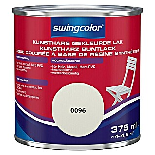 swingcolor Gekleurde kunstharslak (Antiek wit, 375 ml, Hoogglans)