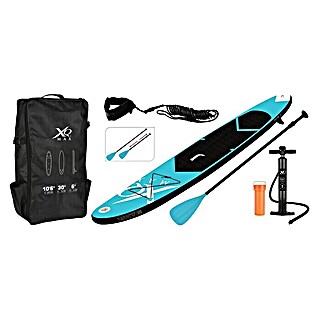 Paddle surf Blue XQMax (L x An x Al: 320 x 76 x 15 cm, Carga útil: 150 kg, Hinchable)