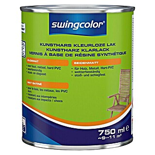 swingcolor Kunstharslak (Kleurloos, 750 ml, Zijdemat)