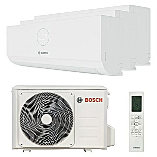 Bosch Aire acondicionado Inverter 3X1 CLIMATE 3000I (Potencia frigorífica máx. por unidad en BTU/h: 26.943 BTU/h, Potencia calorífica máx. por equipo en BTU/h: 27.941 BTU/h, Específico para: Espacios hasta 18 m² y 23 m²)