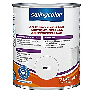 swingcolor Bijeli lak (Arktički bijele boje, 750 ml)
