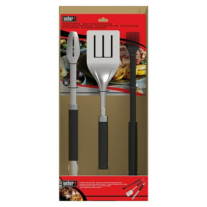 Weber Set de utensilios para barbacoa Premium 