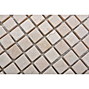 Mosaikfliese Quadrat Uni MOS 15/13R (30,5 x 32,2 cm, Beige, Matt)