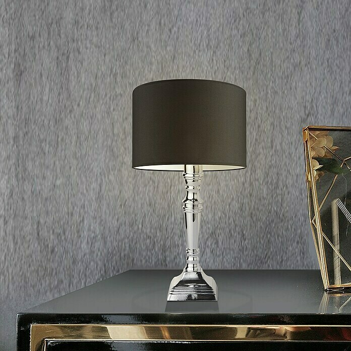Home Sweet Home Lampvoet (60 W, Kleur: Chroom, Hoogte: 28,5 cm)
