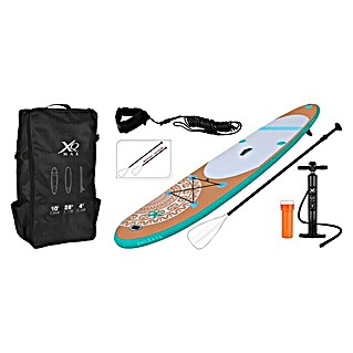 Paddle surf Yoga XQmax (L x An x Al: 305 x 71 x 10 cm, Carga útil: 100 kg, Hinchable)