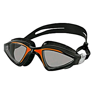 Seac Sub Gafas de natación Lynx (Negro/Naranja, Lentes ahumadas)